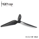 HQProp MacroQuad 3-Blades Propellers 9X5X3(CW CCW) Black-Glass Fiber Reinforced Nylon For RC Drone DIY Parts